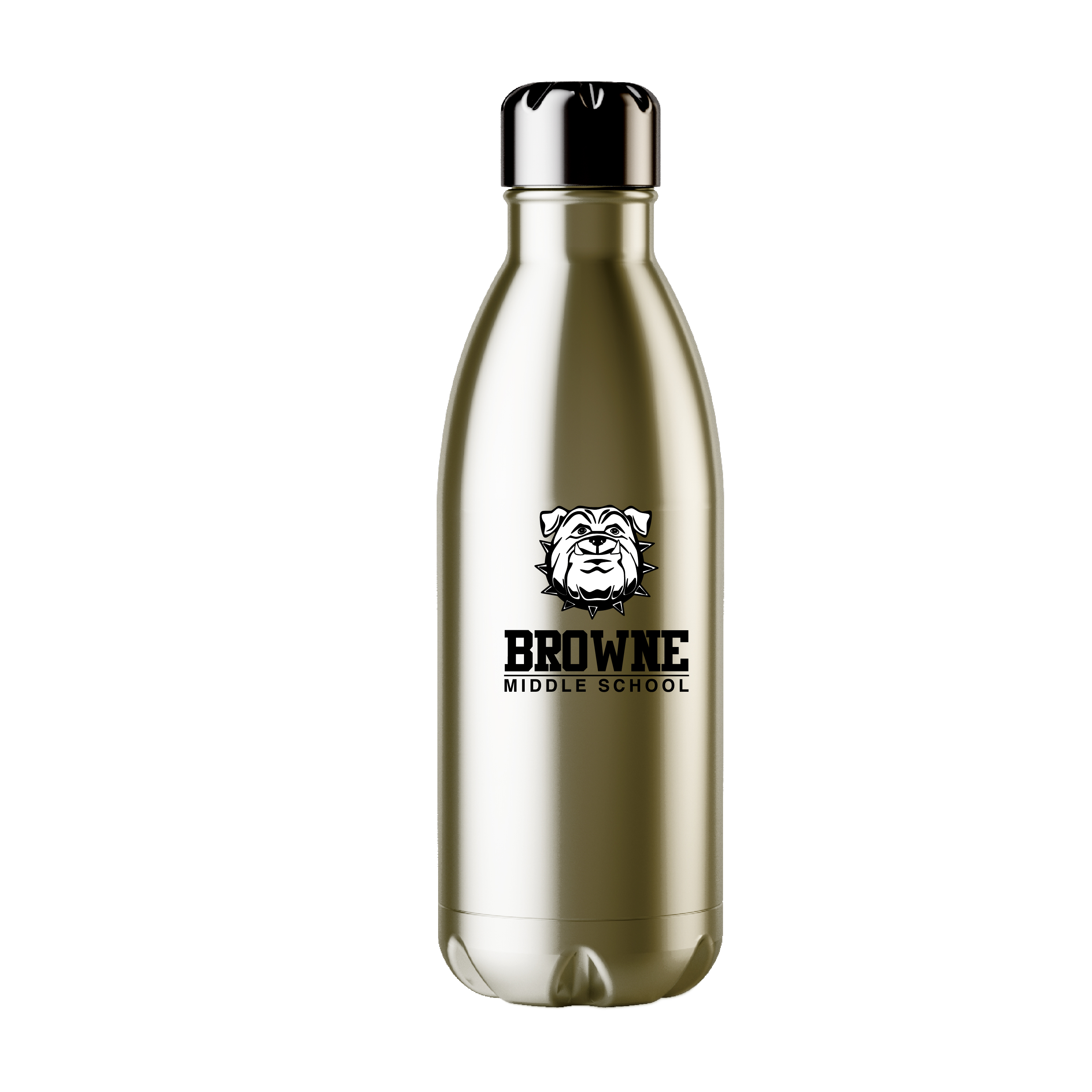 Browne Middle School Chelsea TAPERED STAINLESS STEEL WATER BOTTLE W/CAP